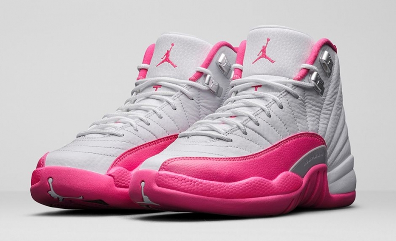 Air Jordan 12 GS Vivid Pink