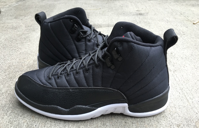 Air Jordan 12 Black Nylon