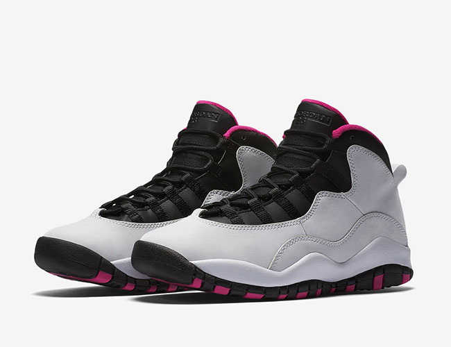 Air Jordan 10 GS Vivid Pink