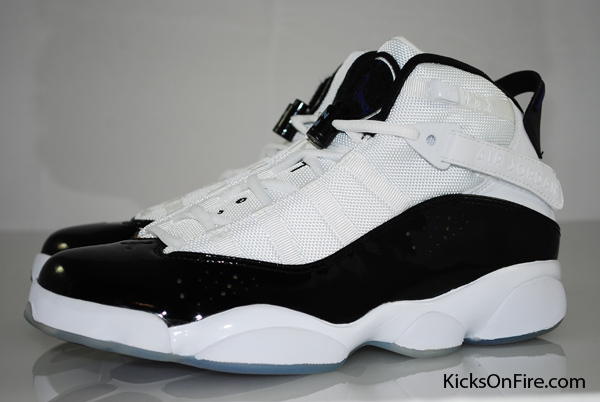 Air Jordan 6 Rings White / Dark Concord - Black