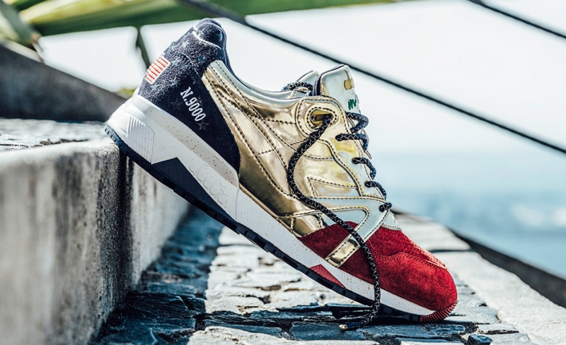 Diadora N9000 Rio Olympic Medals Gold